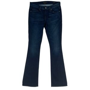 Genetic Denim Riley Bootcut Womens Size 26 Stretch Dark Wash Denim Vixen